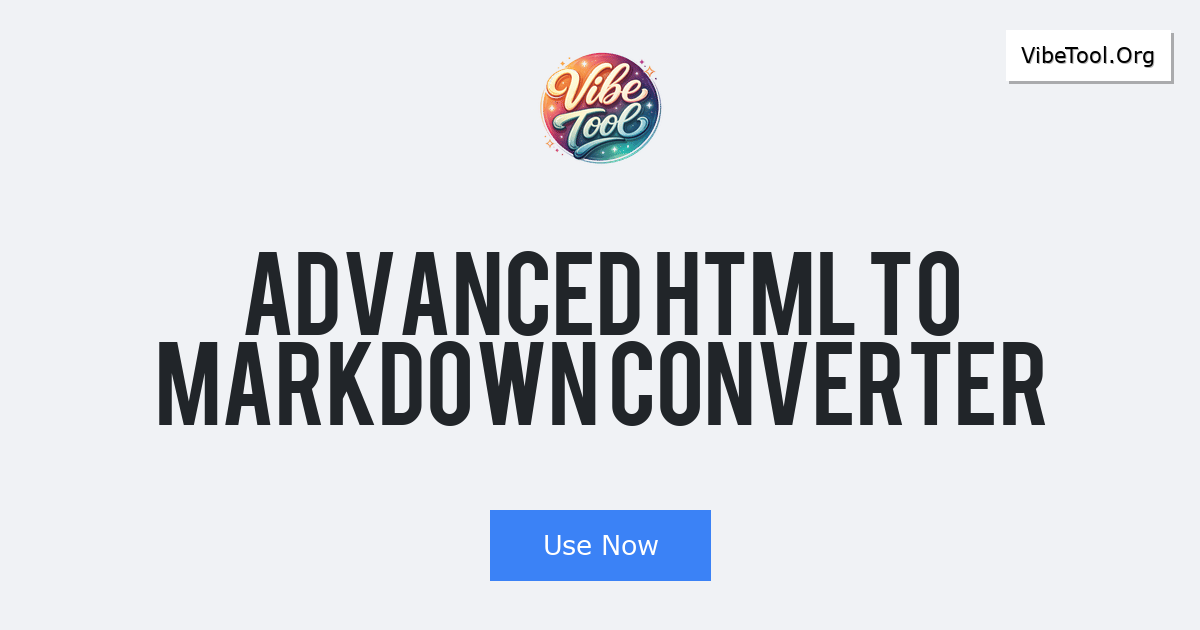 Advanced HTML to Markdown Converter