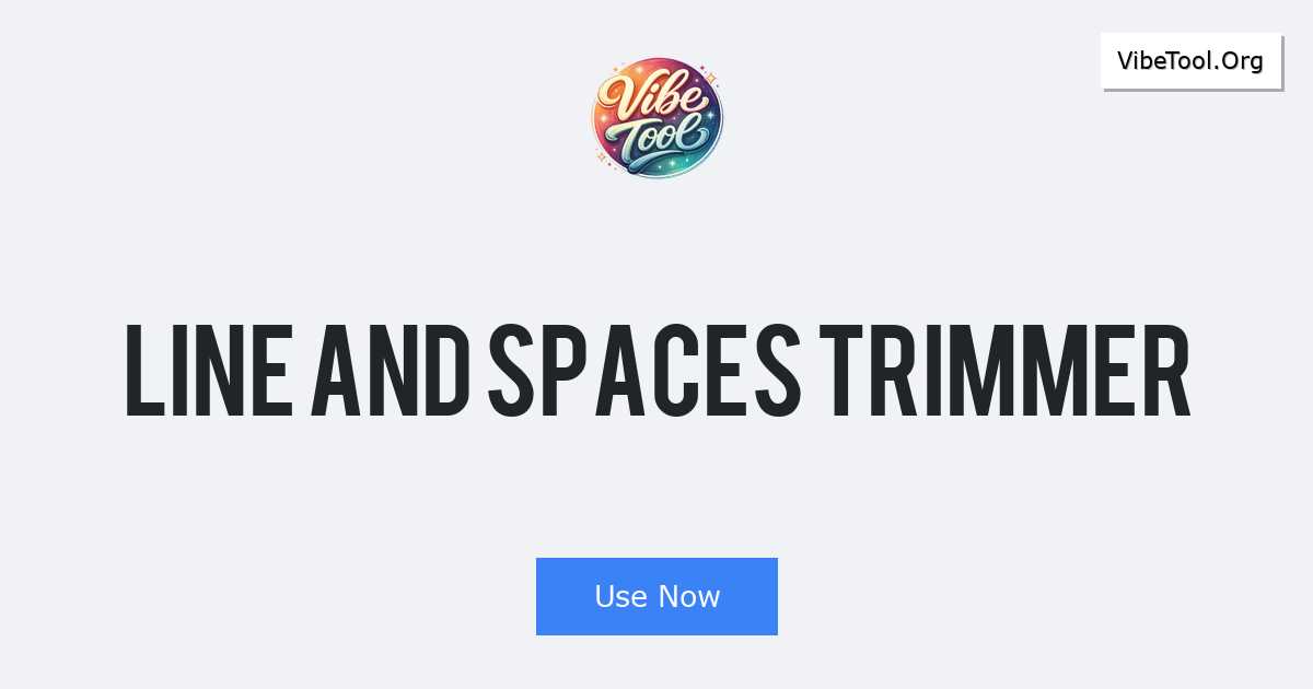 Line and Spaces Trimmer