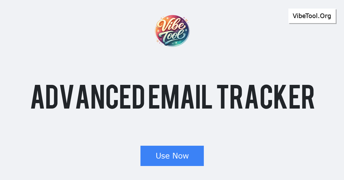 Advanced Email Tracker