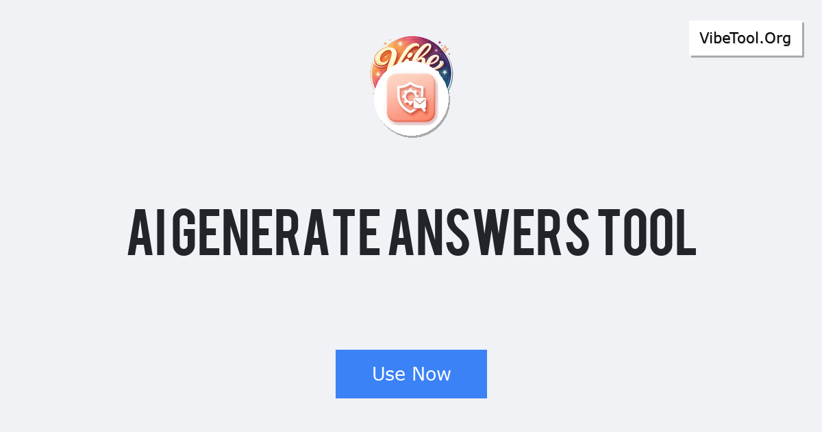 AI Generate Answers Tool