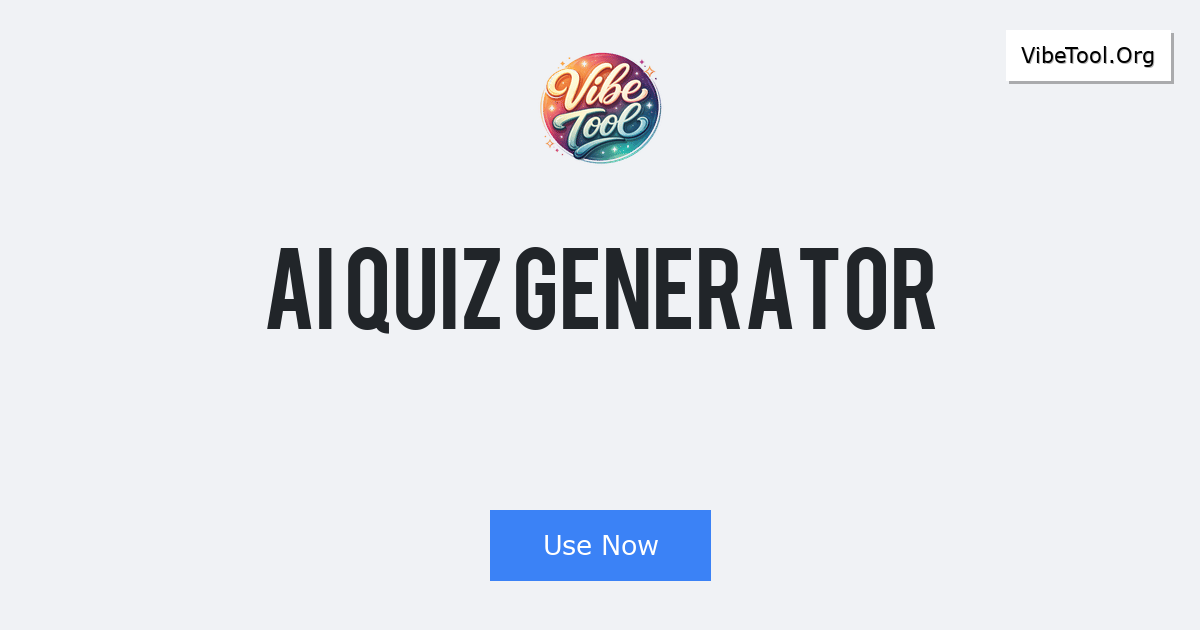 AI Quiz Generator