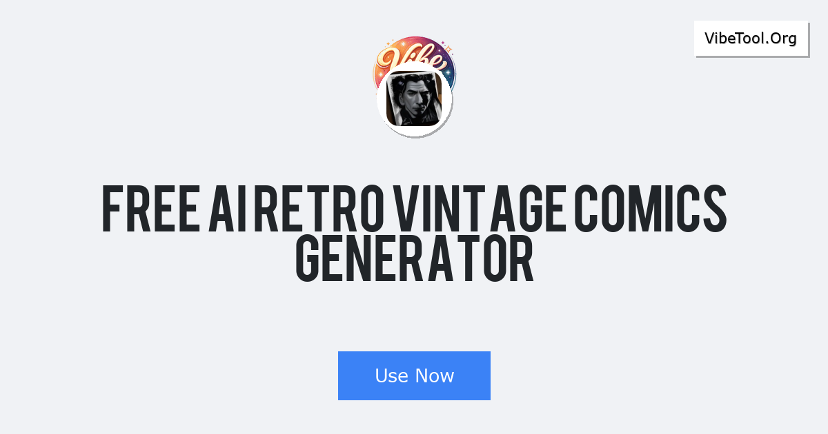 Free AI Retro Vintage Comics Generator