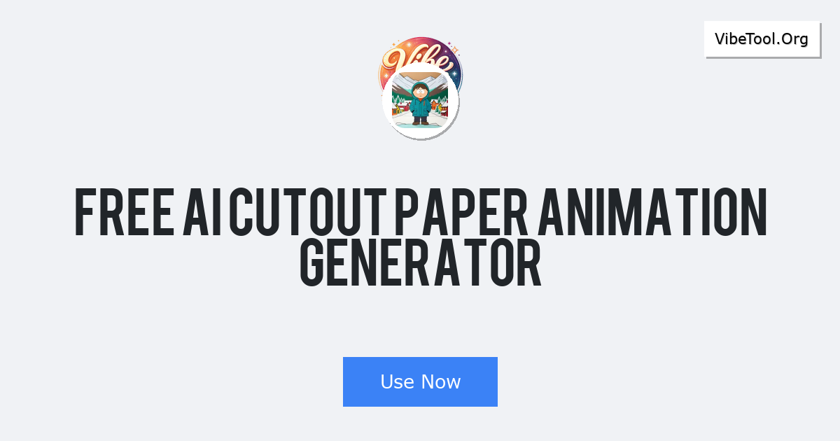 Free AI Cutout Paper Animation Generator