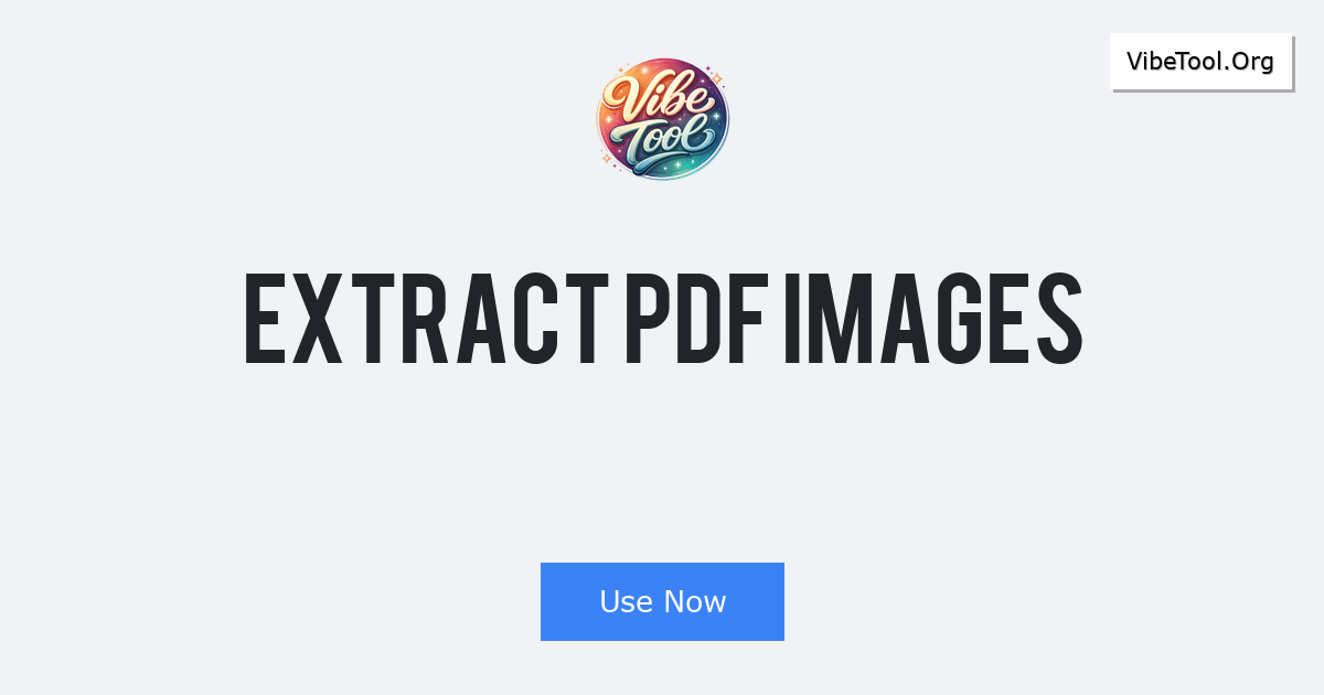 Extract PDF Images