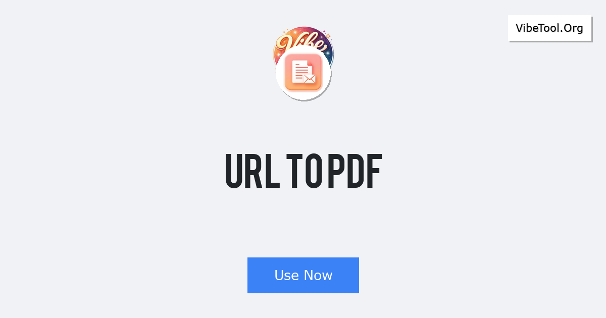 URL to PDF